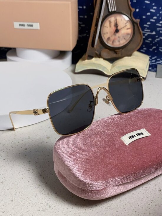 ? Miu Miu White Sunglasses | Fresh & Bright Look main image 10